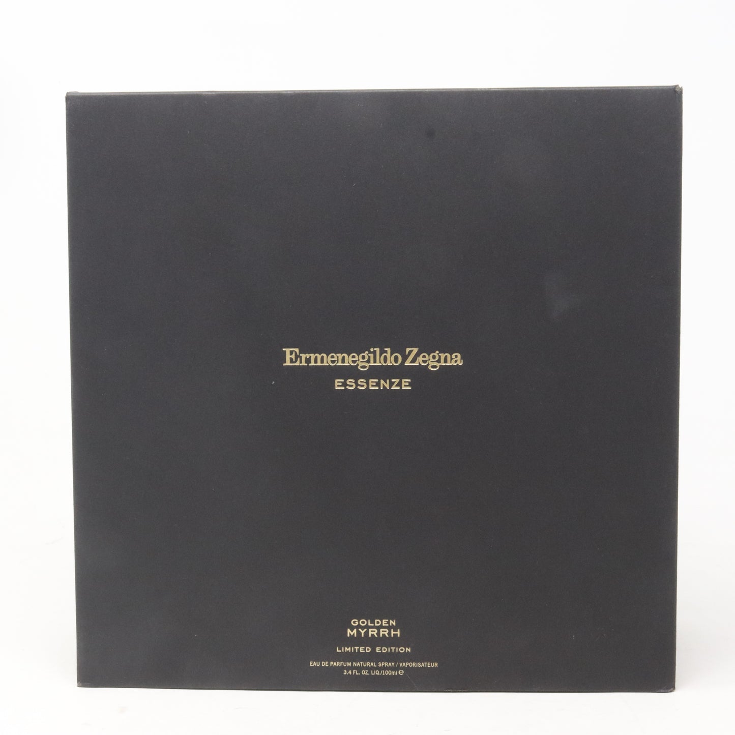 Essenze Golden Myrrh by Ermenegildo Zegna Eau De Parfum  Limited Edition 3.4oz