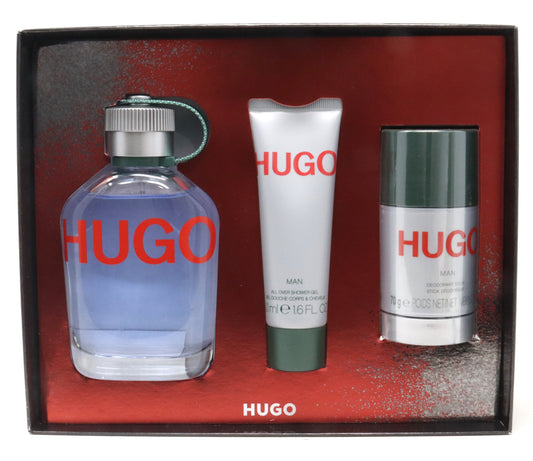 Hugo Man Eau De Toilette 3 Pcs Set
