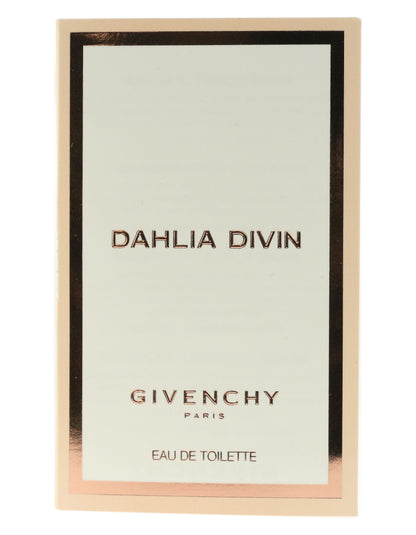 Givenchy 'Dahlia Divin' Eau De Toilette 0.03oz/1ml  Vial On Card