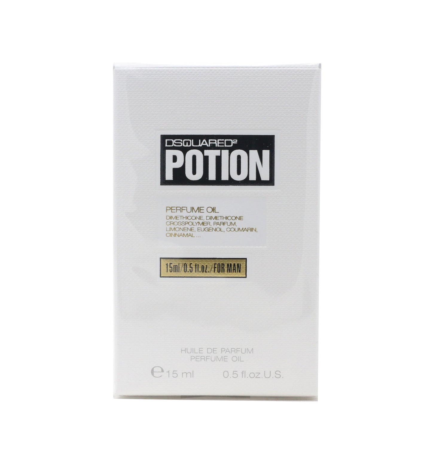 Potion by Dsquared2 Perfume Oil For Men 0.5oz/15ml Splash New In Box