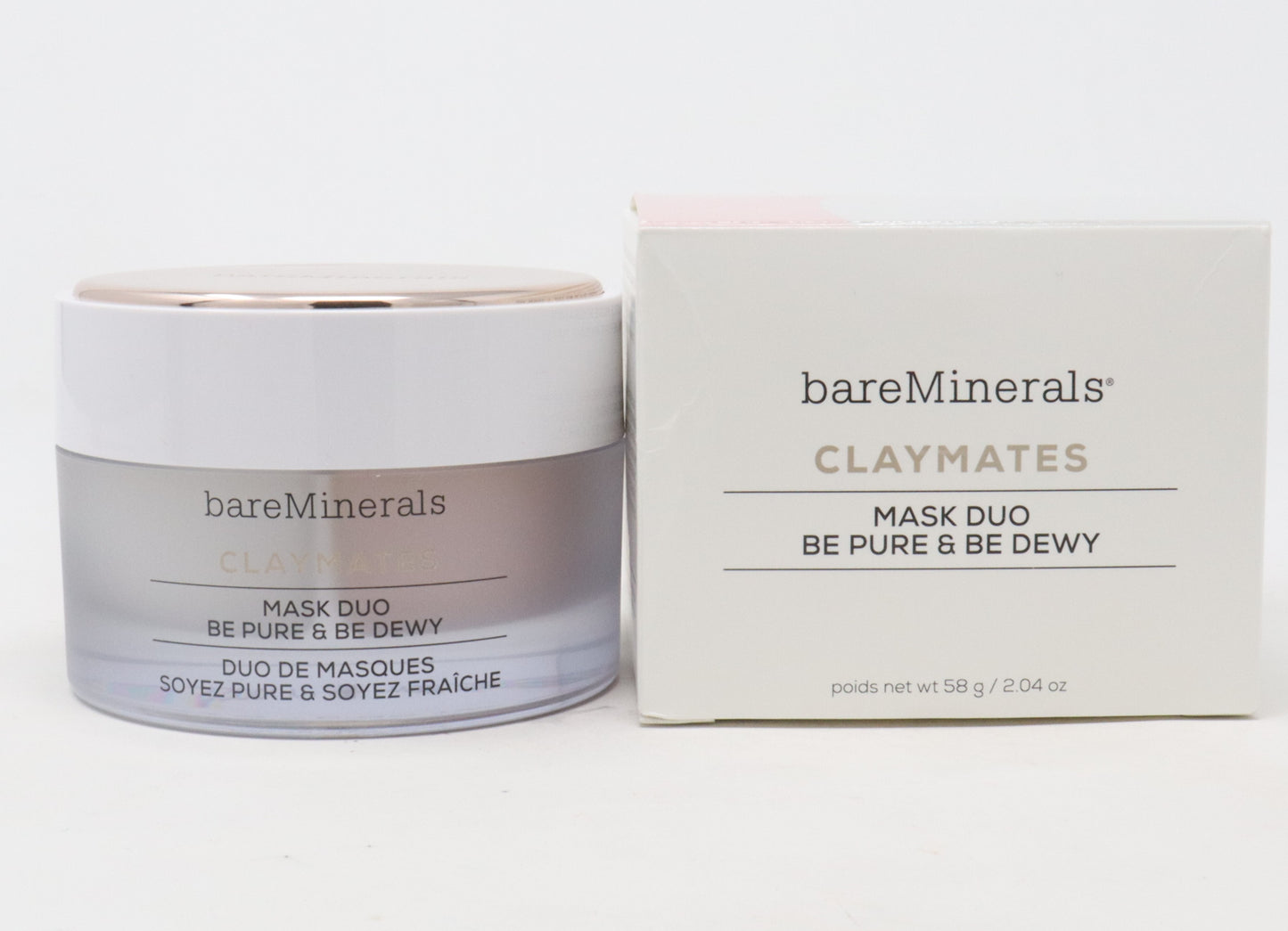 Claymates Mask Duo Be Pure & Be Dewy 58 g