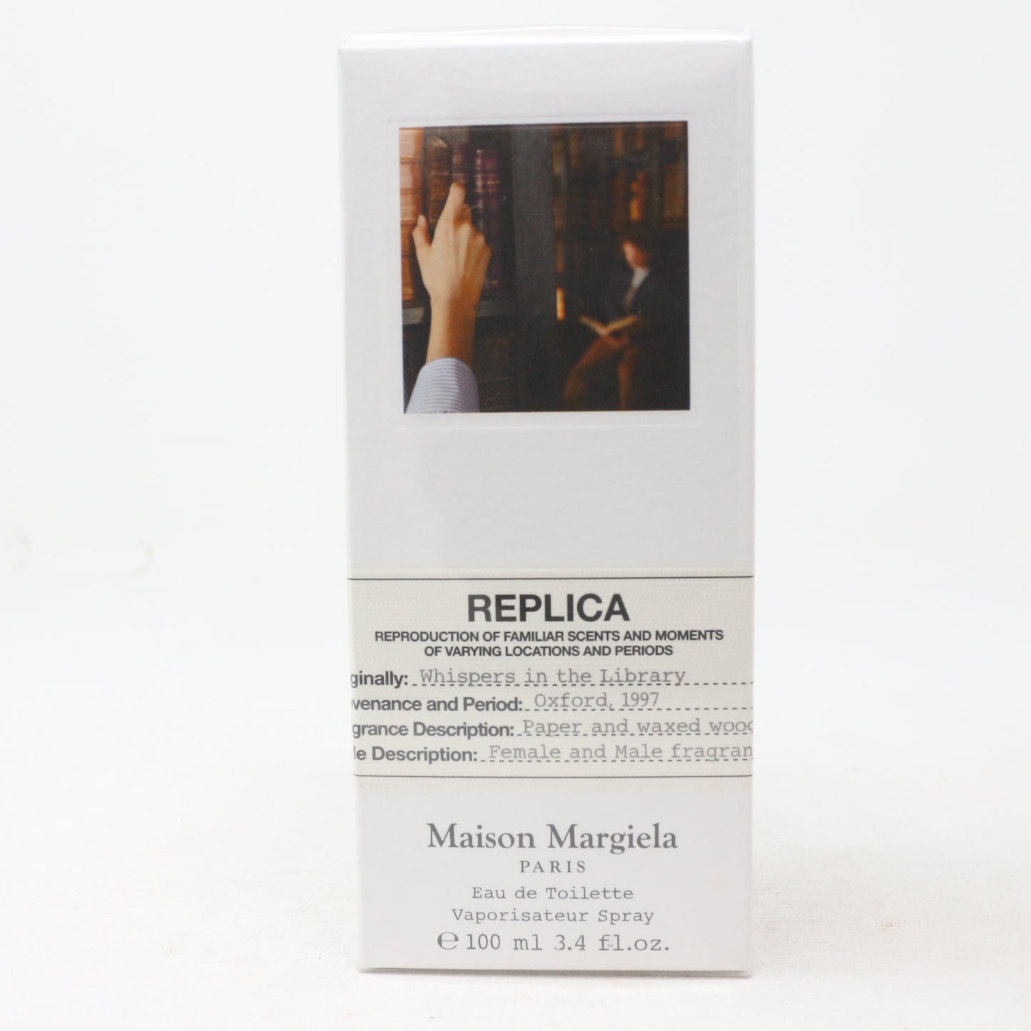 Replica Whispers In The Library by Maison Margiela EDT 3.4oz Spray New With Box