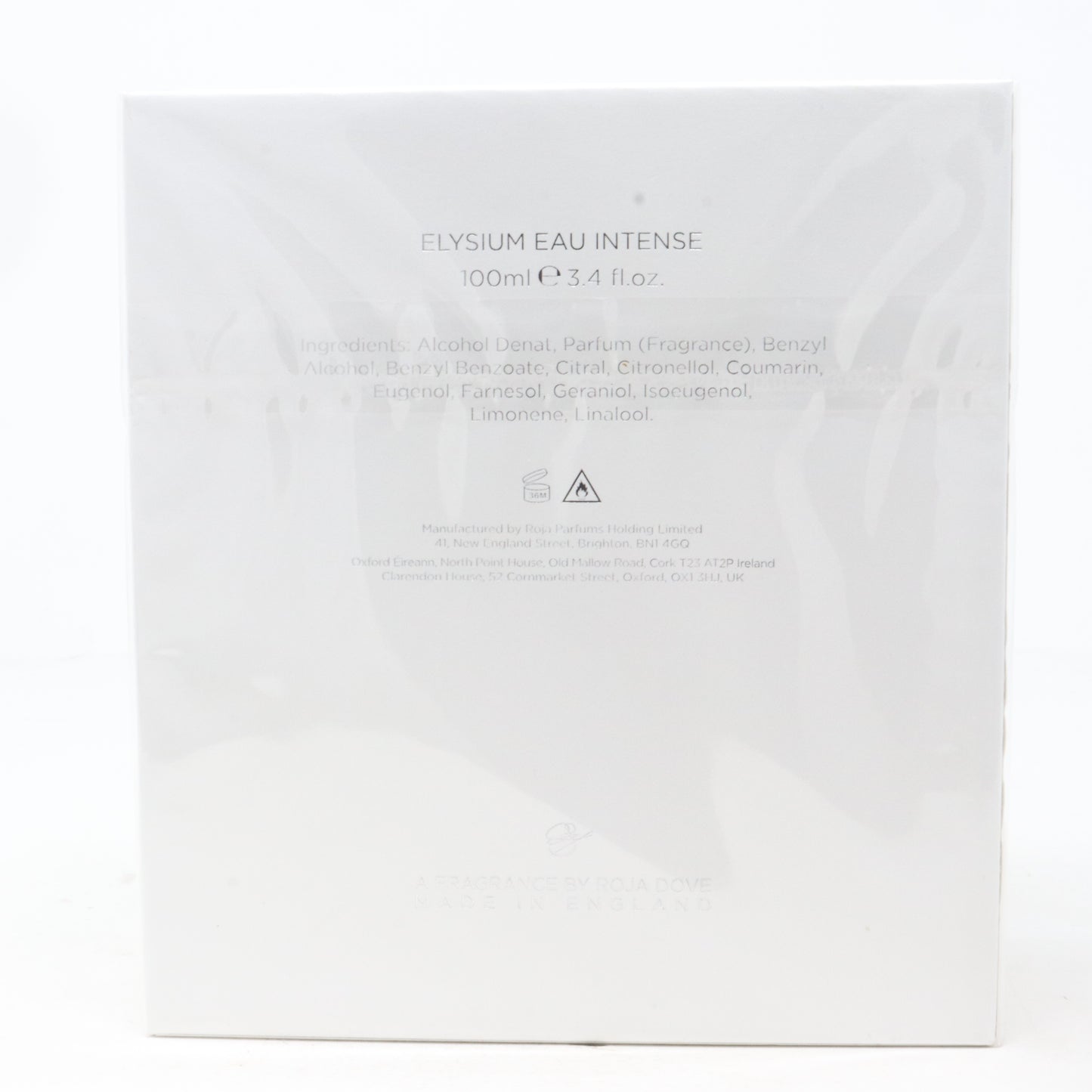 Elysium by Roja Dove Eau Intense 3.4oz/100ml Spray New With Box
