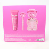 Moschino Toy 2 Bubble Gum Eau De Toilette 3-Pcs Set  / New With Box