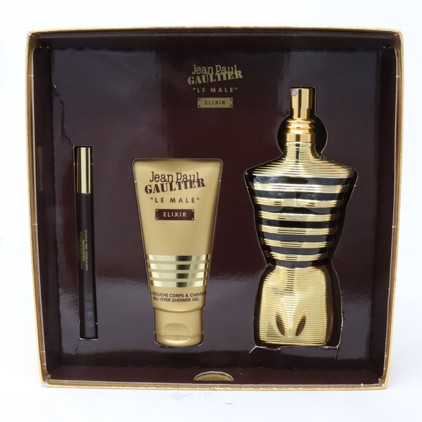 Le Male Elixir Parfum 3-Pcs Gift Set