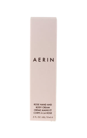 Aerin Rose Hand and Body Cream 0.5Oz/15ml New