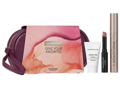 Bareminerals Give Your Favorites 3-Pcs Makeup Set  / New With Box