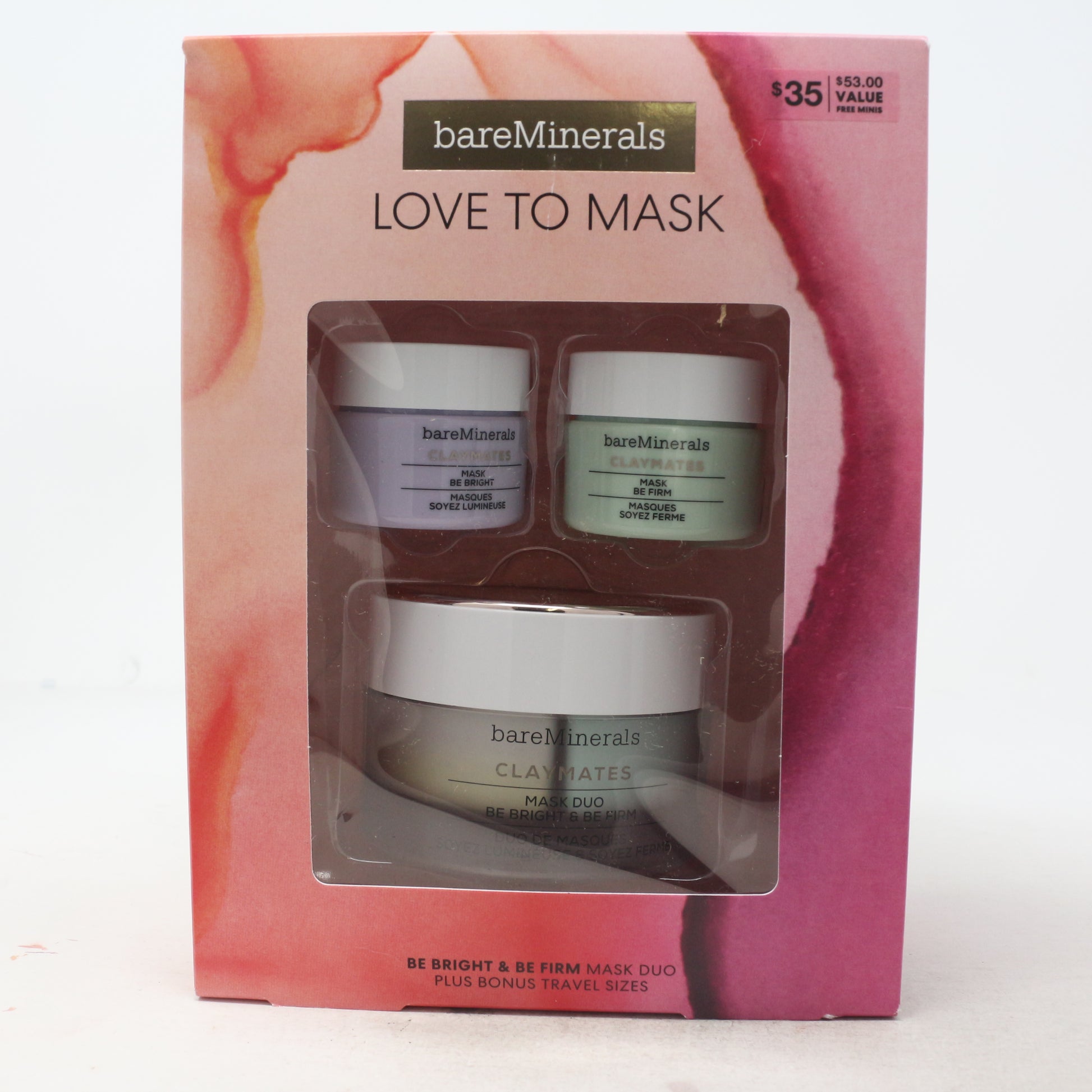 Love To Maks Be Bright & Be Firm Mask 3-Pcs Set