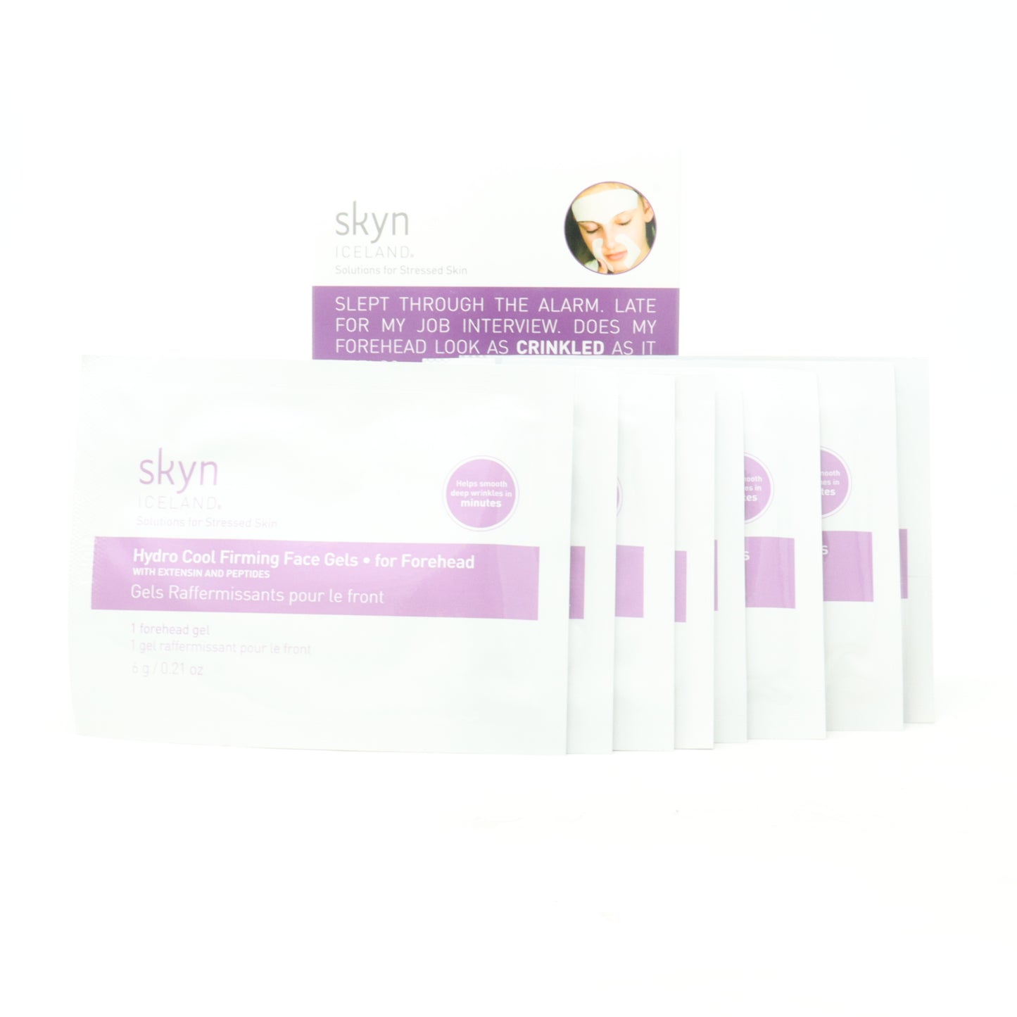 Hydro Cool Firming Face Gels 8 Gel Patches