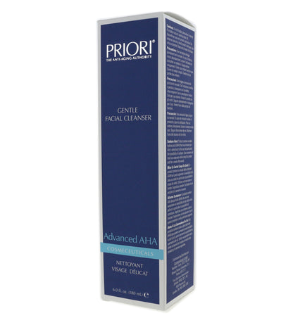 Priori Advanced AHA Gentle Facial Cleanser 6oz/180ml In Box