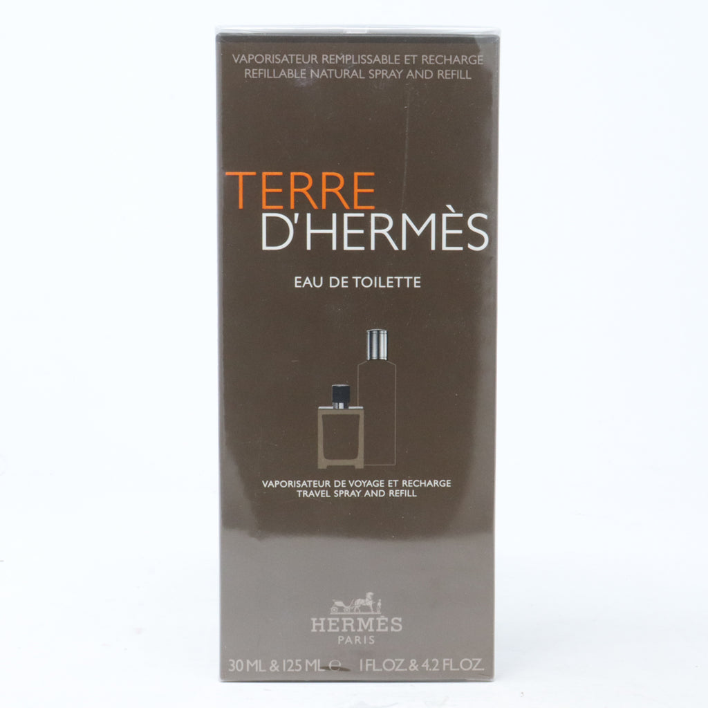 Hermes Terre D'hermes Eau De Toilette Travel Spray And Refill
