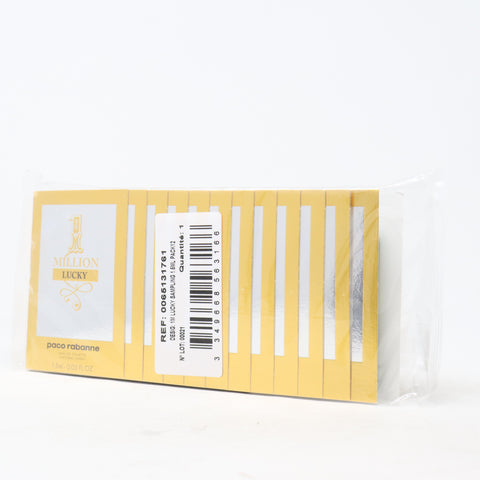 1 Million Lucky Eau De Toilette Vial On Card (Pack Of 12) 1.5 ml