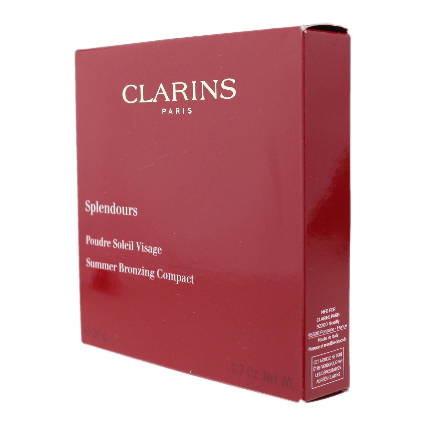 Clarins Splendours Summer Bronzing Compact 0.7Oz/20g New In Box