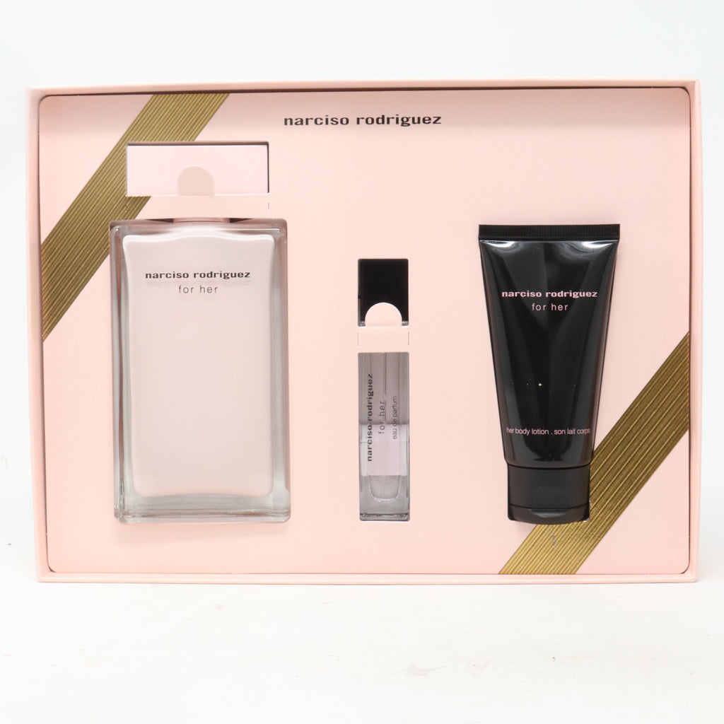 Narciso Rodriguez For Her Eau De Parfum 3-Pcs Gift Set