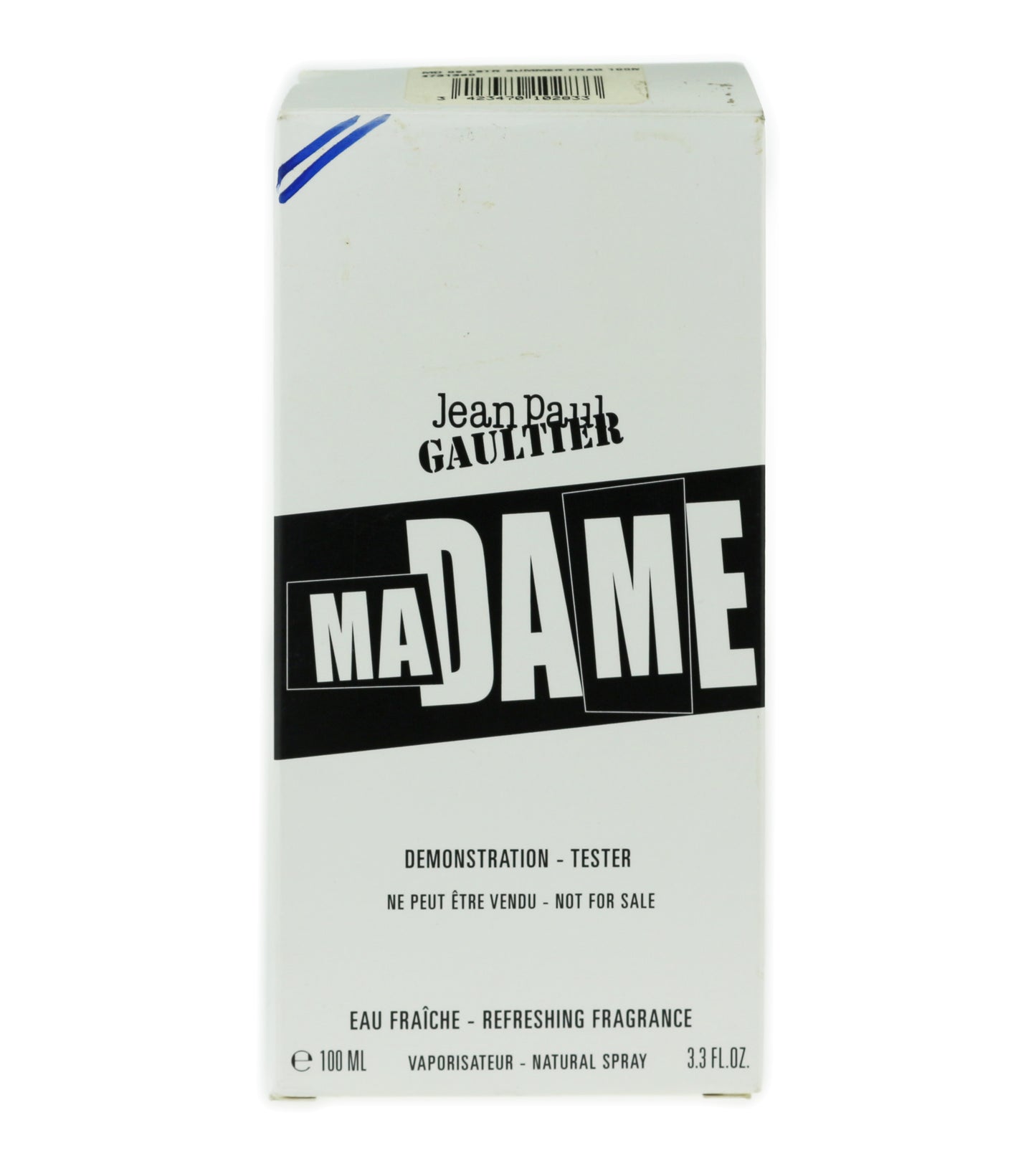 Jean Paul Gaultier 'Ma Dame Eau Fraiche' 3.3oz/100ml Tester In Box