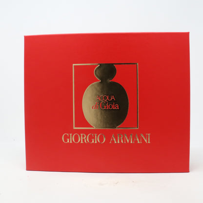 Giorgio Armani Acqua Di Gioia Eau De Parfum 3 Pcs Set  / New With Box