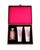 L'Artisan Parfumeur Rose Privee 3Pc GiftSet 3.4Oz EDP, ShowerCream & Body Lotion