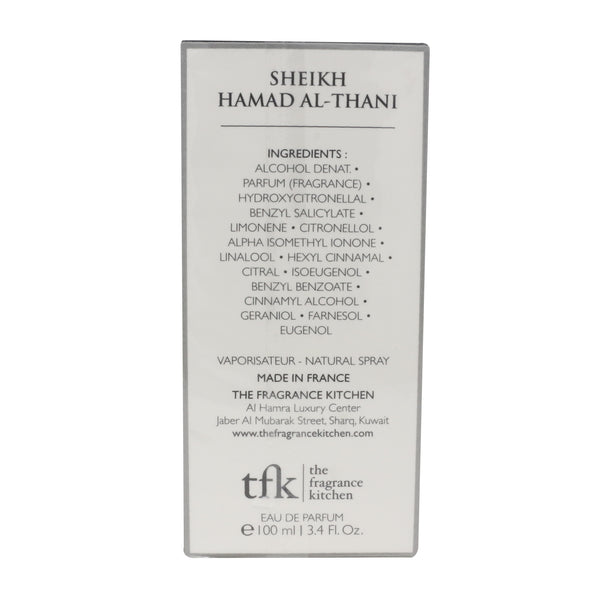 Sheik Hamad Al-Thani Eau De Parfum 100 ml