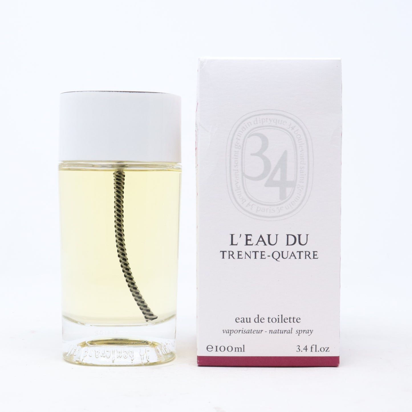 34 L'eau Du Trente-Quatre Eau De Toilette 100 ml