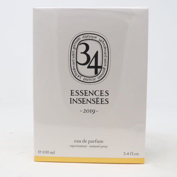 34 Essences Insensees Eau De Parfum 100 ml