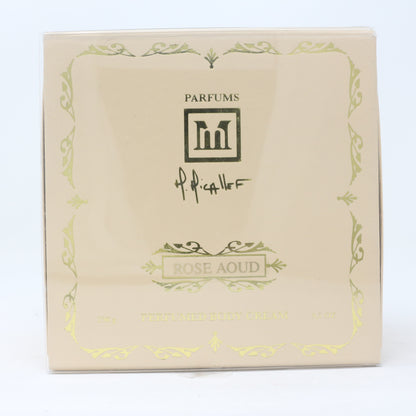 M. Micallef Rose Aoud Perfumed Body Cream  9.5oz/250ml New In Box