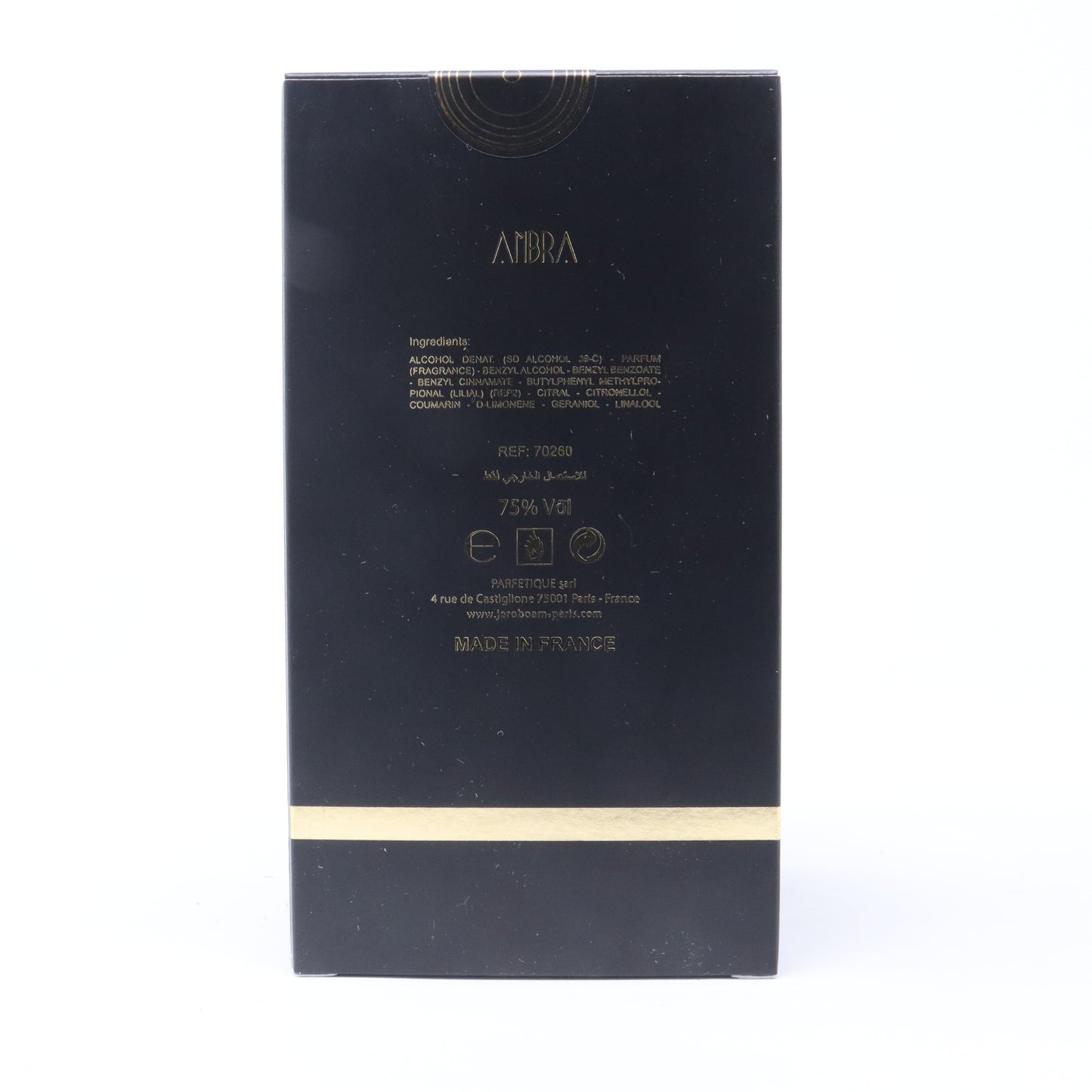 Ambra by Jeroboam Extracts 1.0oz/30ml Spray New With Box