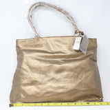 Neiman Marcus Bronze Gold Tote Bag  / New