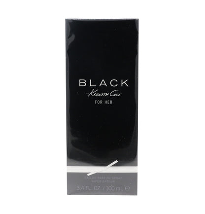 Kenneth Cole Black For Her Eau De Parfum 3.4oz/100ml  New In Box