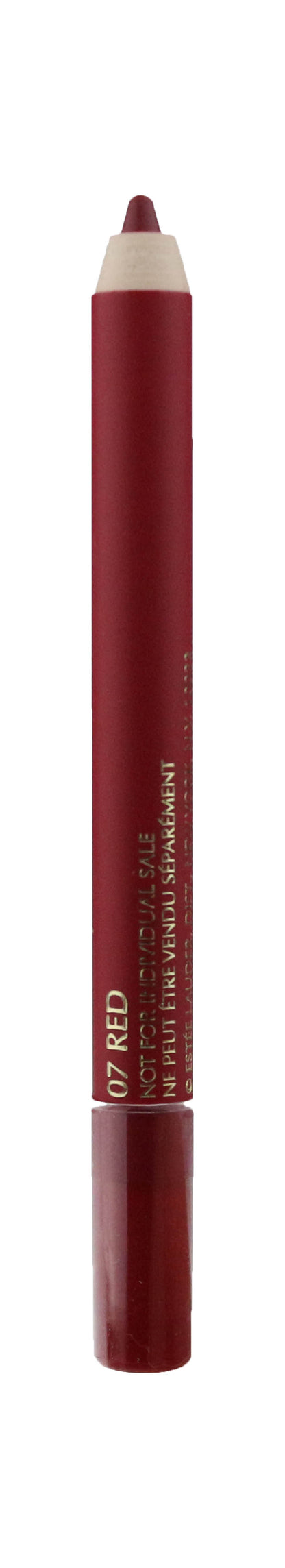 Estee Lauder Double Wear Stay-in-Place Lip Pencil '07 Red' 0.04Oz Travel Size