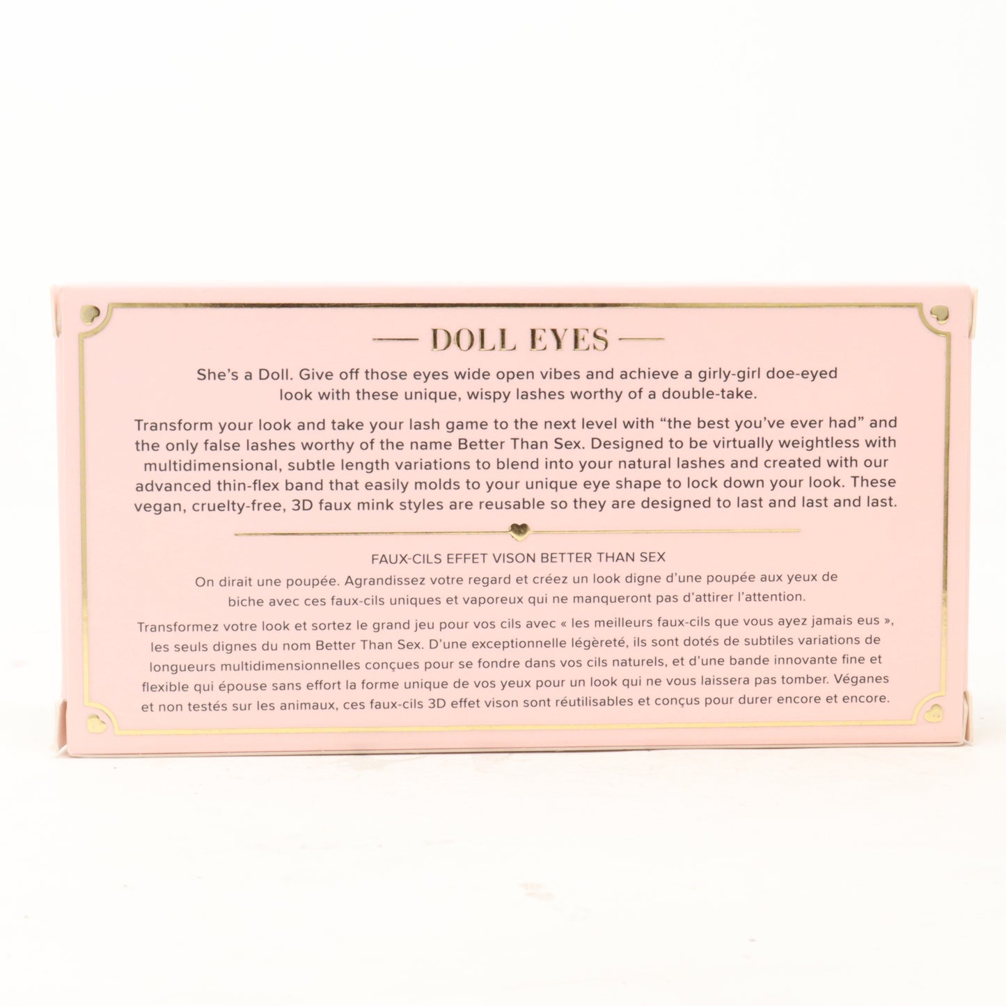 Too Faced Doll Eyes Better Than SXX Faux Mink False Lashes  / New With Box