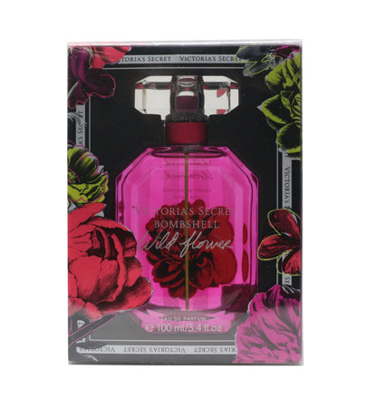 Victoria's Secret Bombshell Wild Flower Eau De Parfum 3.4oz/100ml New In Box