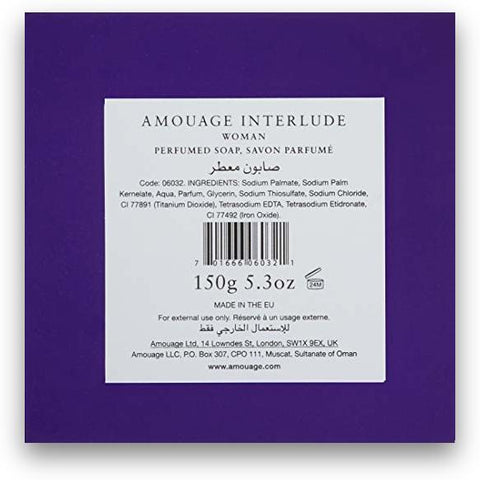 Amouage Interlude Women Perfumed Soap 5.3oz/150g New in Box