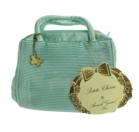 Annick Goutal Petite Cherie Turquoise Butterfly Cosmetic Travel Bag New Cosmetic Travel Bag