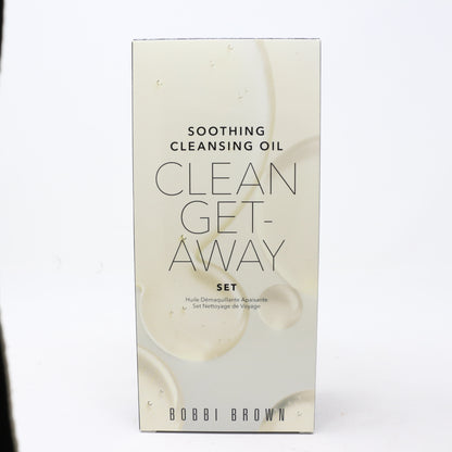 Bobbi Brown Soothing Cleansing Oil Clean Getaway Set  / New With Box