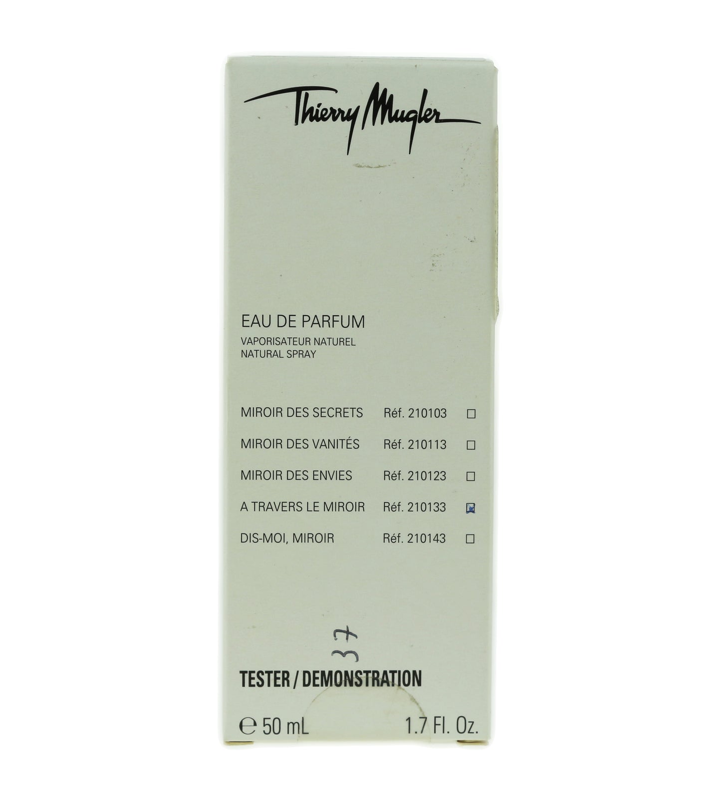 Thierry Mugler 'A Travers LE Miroir' Eau De Parfum 1.7oz/50ml No Retail Box