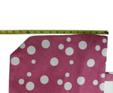 Women's Large Pink And White Polka Dot Tote Bag New