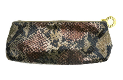 Estee Lauder Small Snake Skin Print Cosmetic Bag New Cosmetic Bag