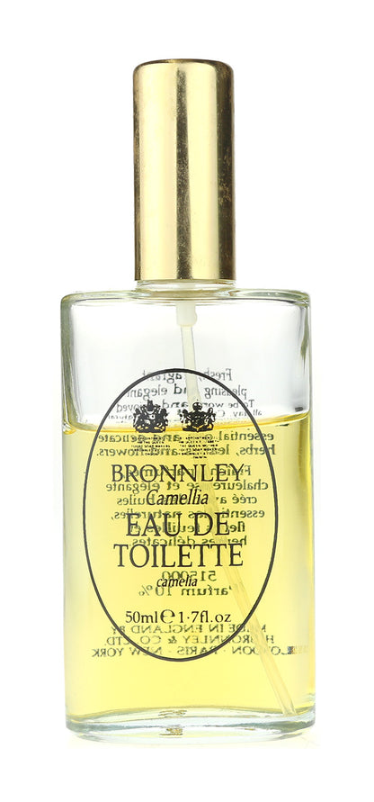Bronnley Camellia Eau De Toilette Spray 1.7Oz/50ml In Box (75% Full)