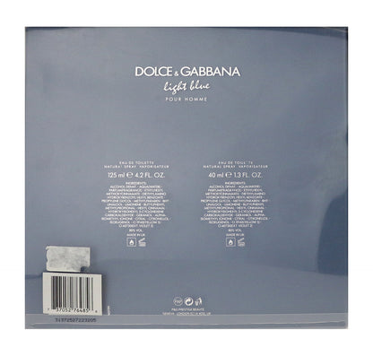 Dolce & Gabbana Light Blue Pour Homme 2-Piece Gift Set