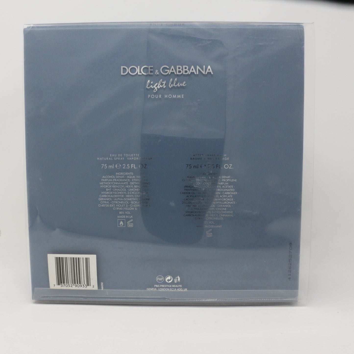 Dolce & Gabbana Light Blue Pour Homme 2 Pcs Gift Set