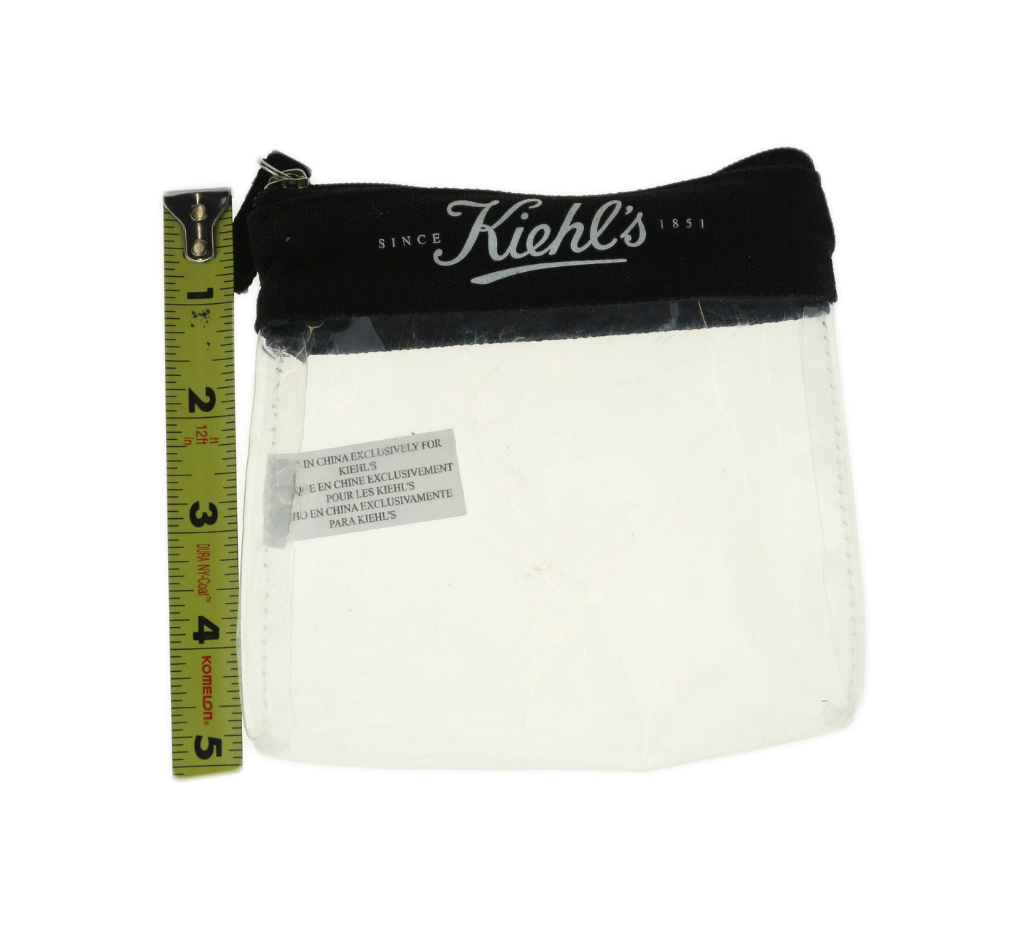 Kiehl's Transparent Travel Mini Bag(scratch marks)