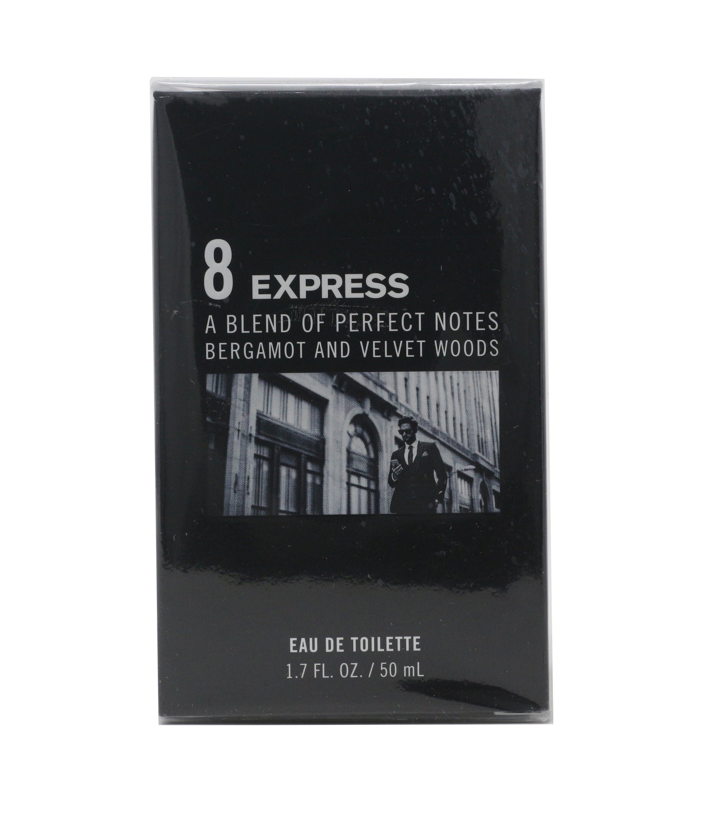 Express 8 A Blend Of Perfect Notes Bergamot And Velvet Woods EDT 1.7oz New InBox