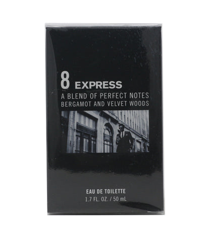 Express 8 A Blend Of Perfect Notes Bergamot And Velvet Woods EDT 1.7oz New InBox
