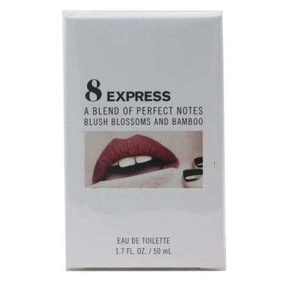 Express 8 A Blend Of Perfect Notes Blush Blossoms And Bamboo EDT 1.7oz New InBox