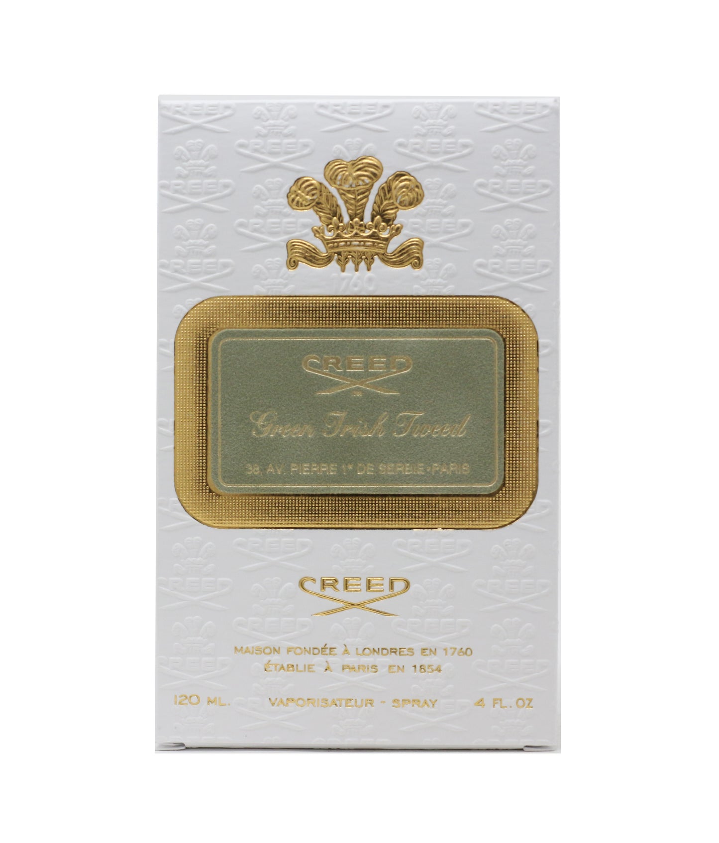 Creed Green Irish Tweed Parfum Spray 4oz/120ml New In Box
