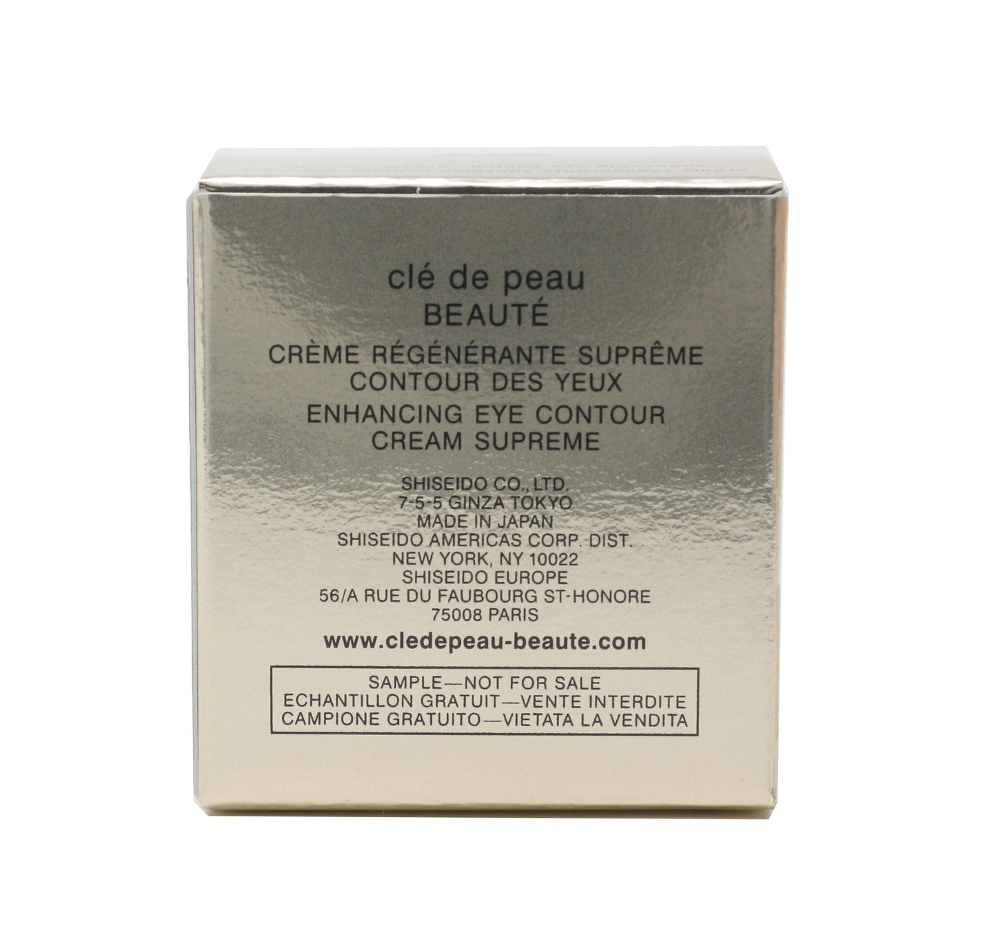 Cle De Peau Beauty Enhancing Eye Contour Cream Supreme 2ml Travel Size New InBox