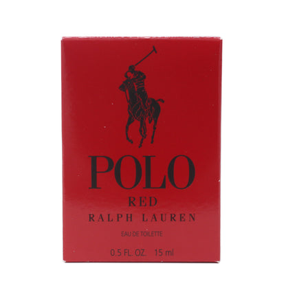 Ralph Lauren Polo Red Eau De Toilette 0.5oz/15ml  New In Box