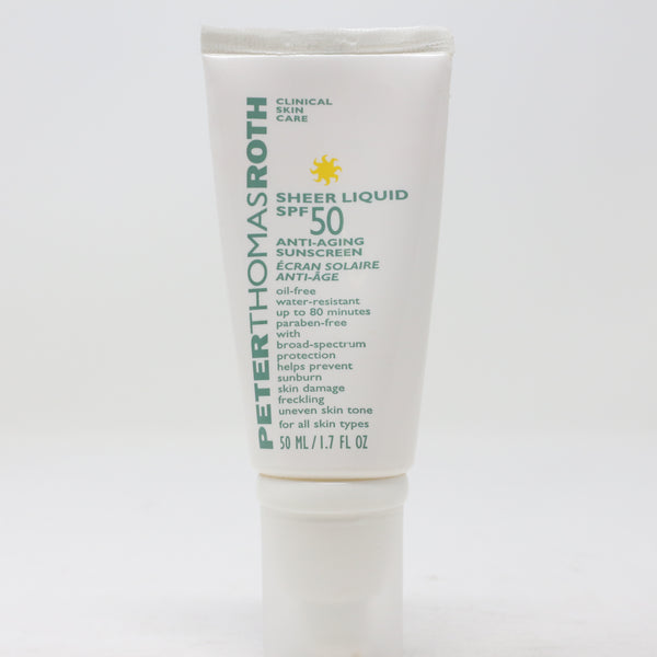 Sheer Liquid Spf 50 Anti-Aging Sunscreen 50 ml