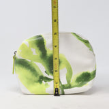 La Mer Leaf Printed Cosmetic Bag  / New