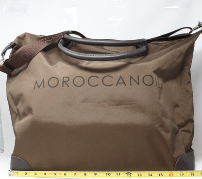 Moroccanoil Brown Travel Bag  / New